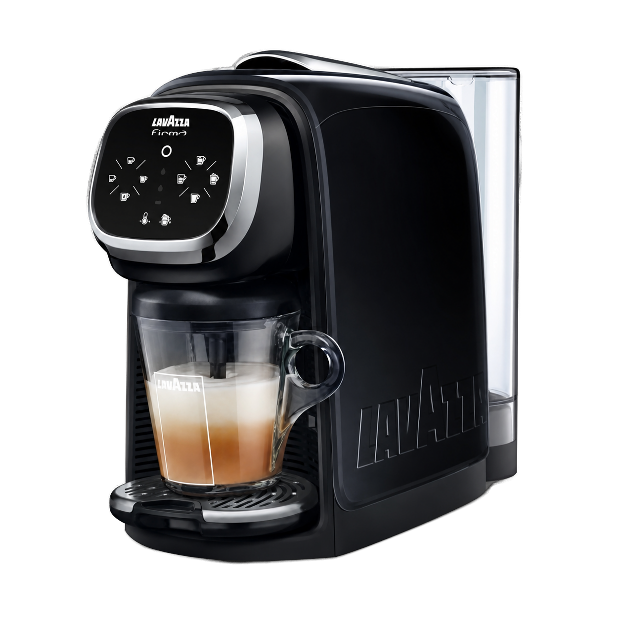 Кофемашина Lavazza Firma с чашкой латте