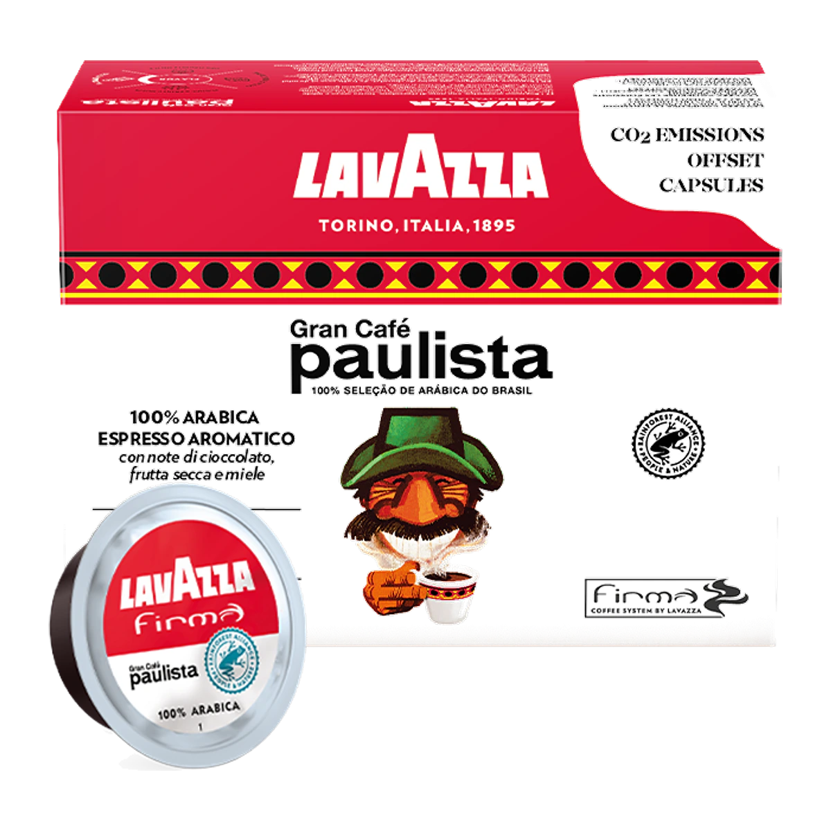 Капсулы LAVAZZA GRAN CAFFE PAULISTA